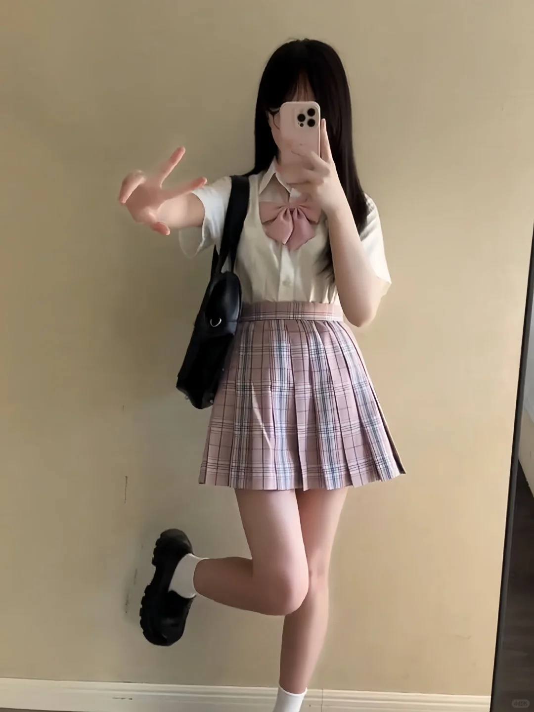 每天一个段舍离，今日是粉格！#我的jk女孩