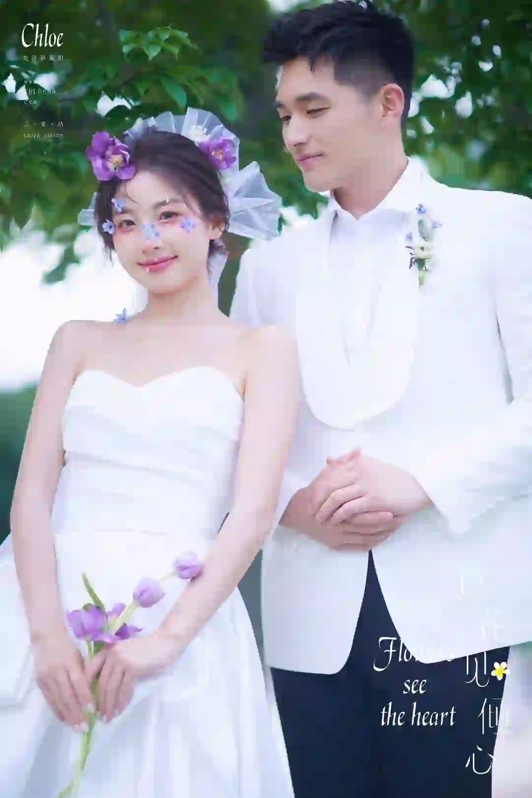 甜妹出击‼️三亚森系小清新婚纱照🉑太好拍了