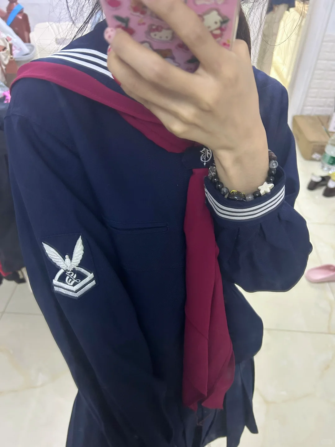 没想到五六月还能穿上冬服。。