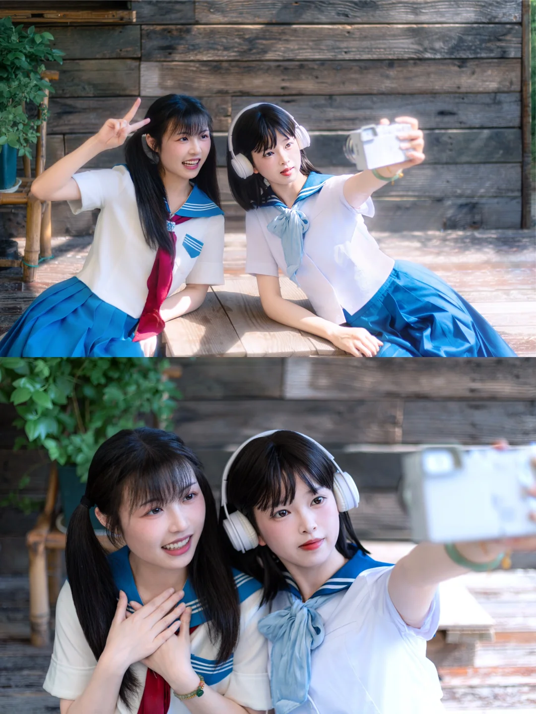 日系小清新┃闺蜜风┃写真┃JK双人┃毕业写真