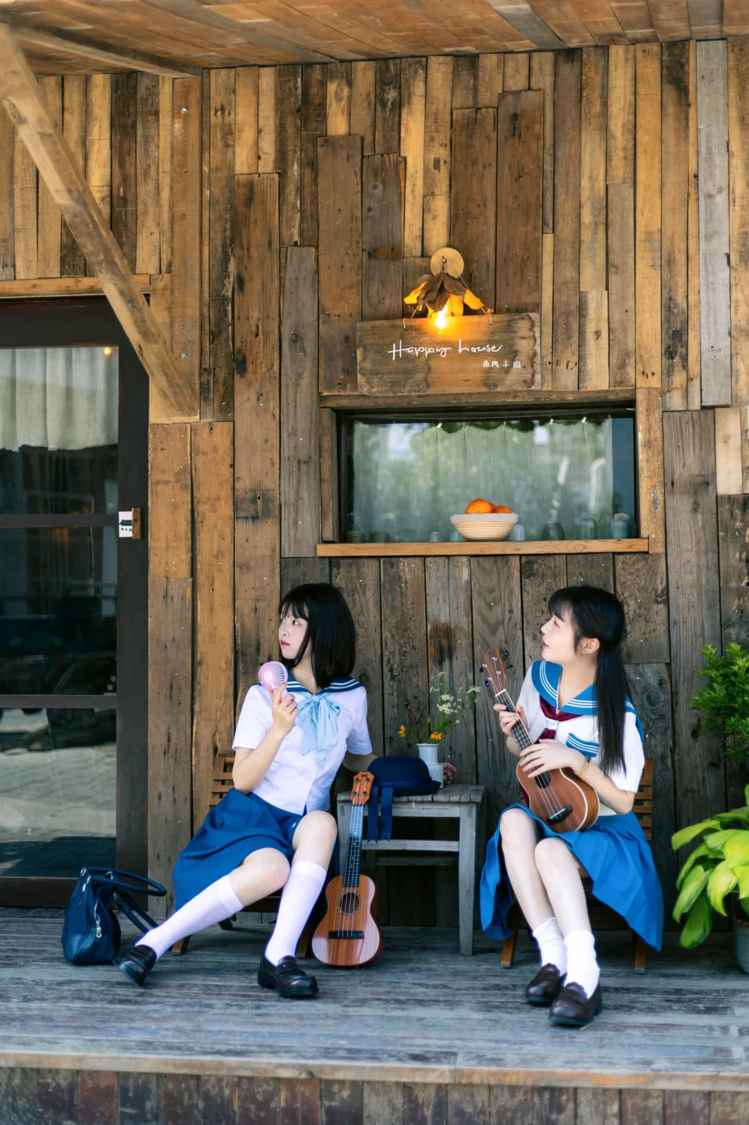 日系小清新┃闺蜜风┃写真┃JK双人┃毕业写真