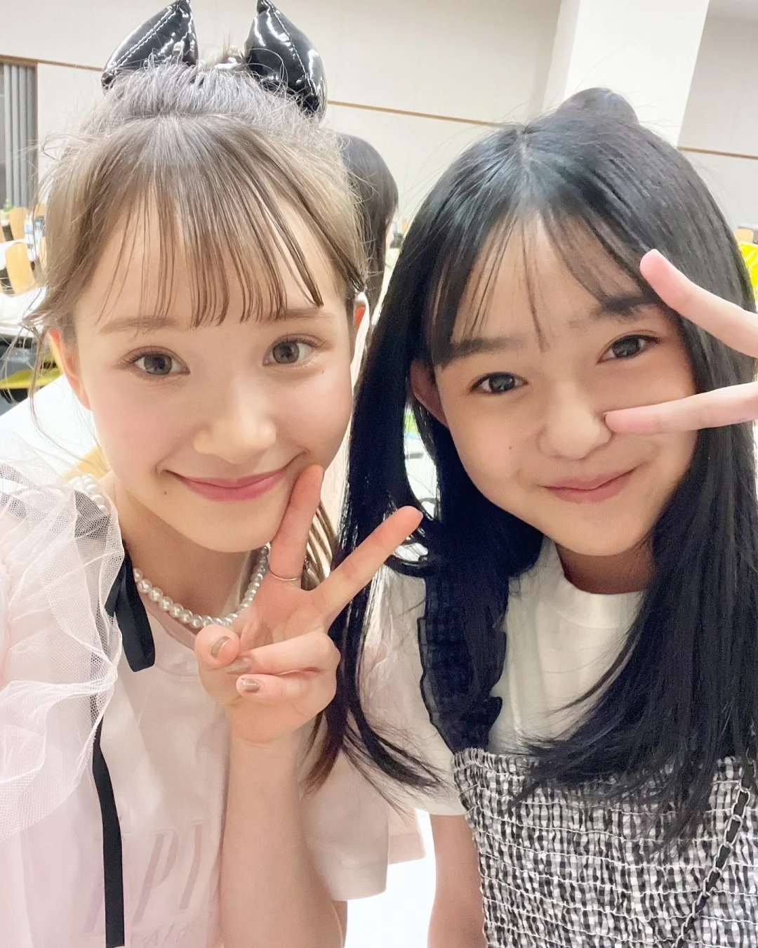甜妹yyds！日杂模特毕业合照🌸