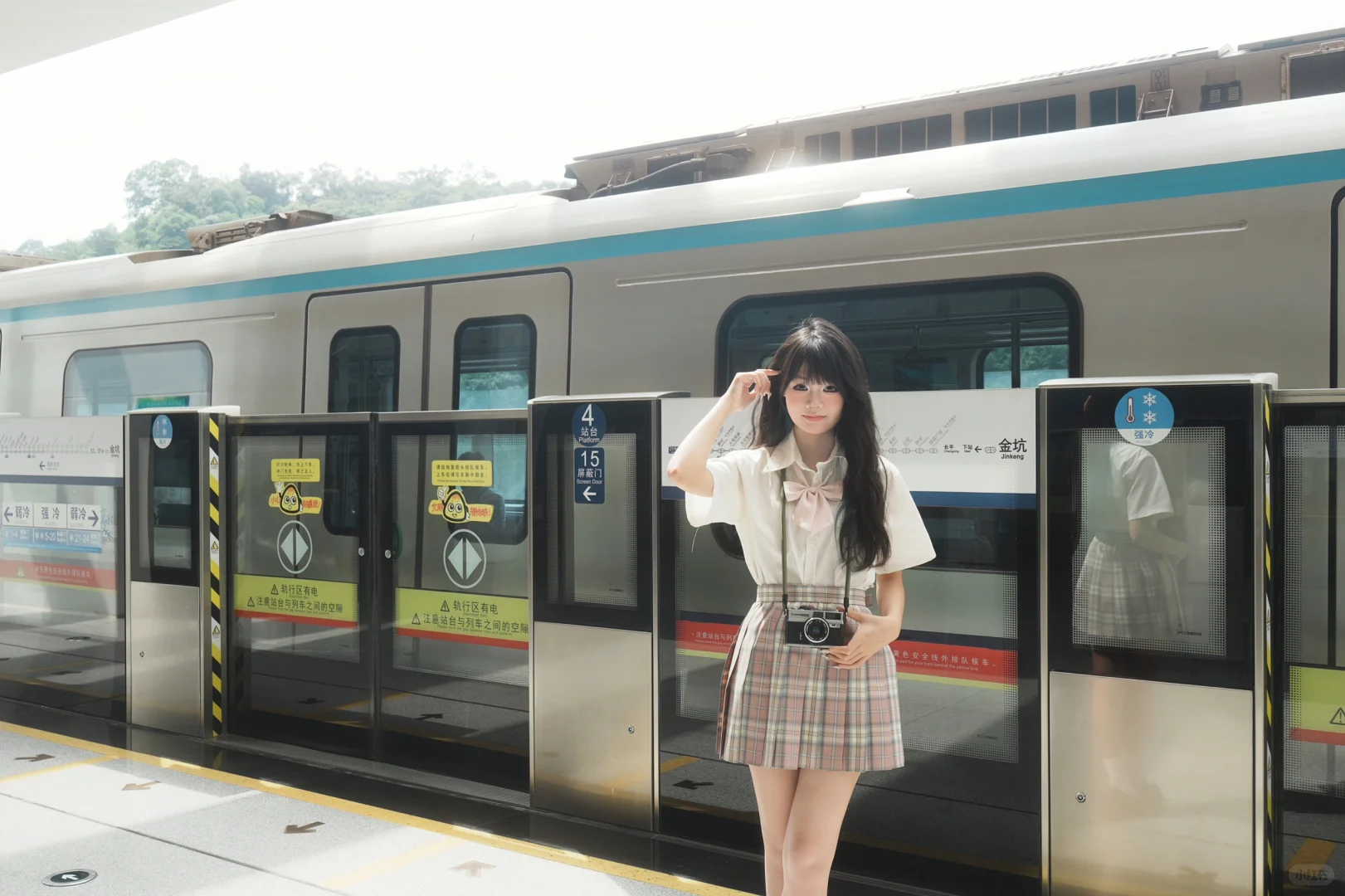 🚇｜广州地铁也太好拍了叭！
