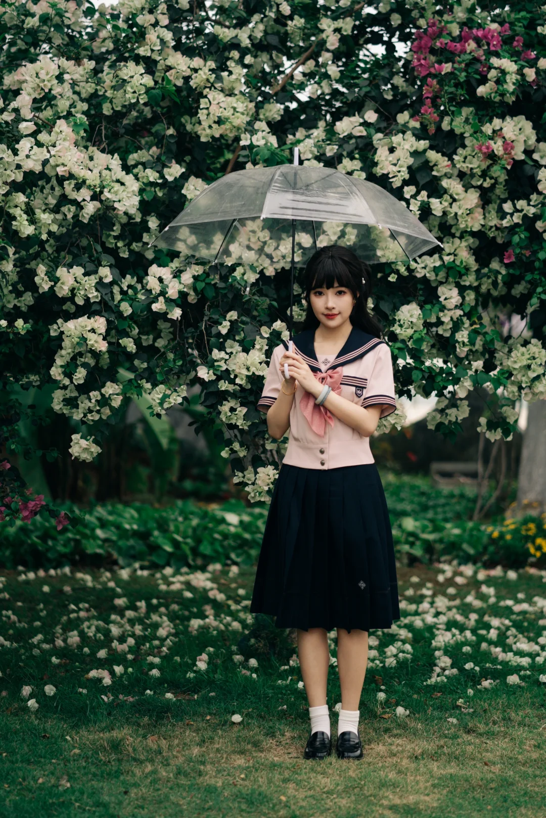 📷JK制服 | 春雨、雨を喜ぶ☔