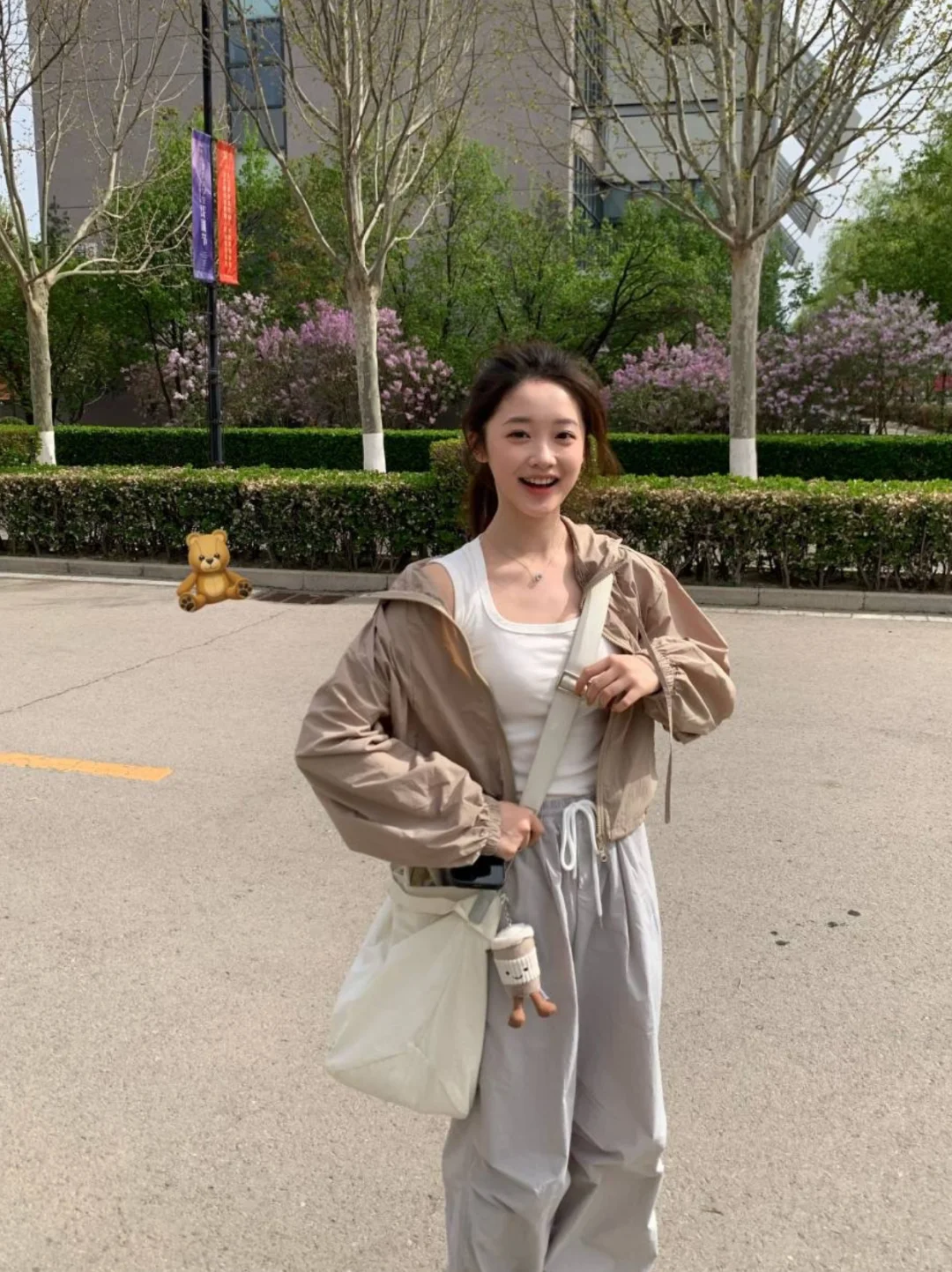徐梦洁Jenny撞衫？甜妹把山系穿的好元气！
