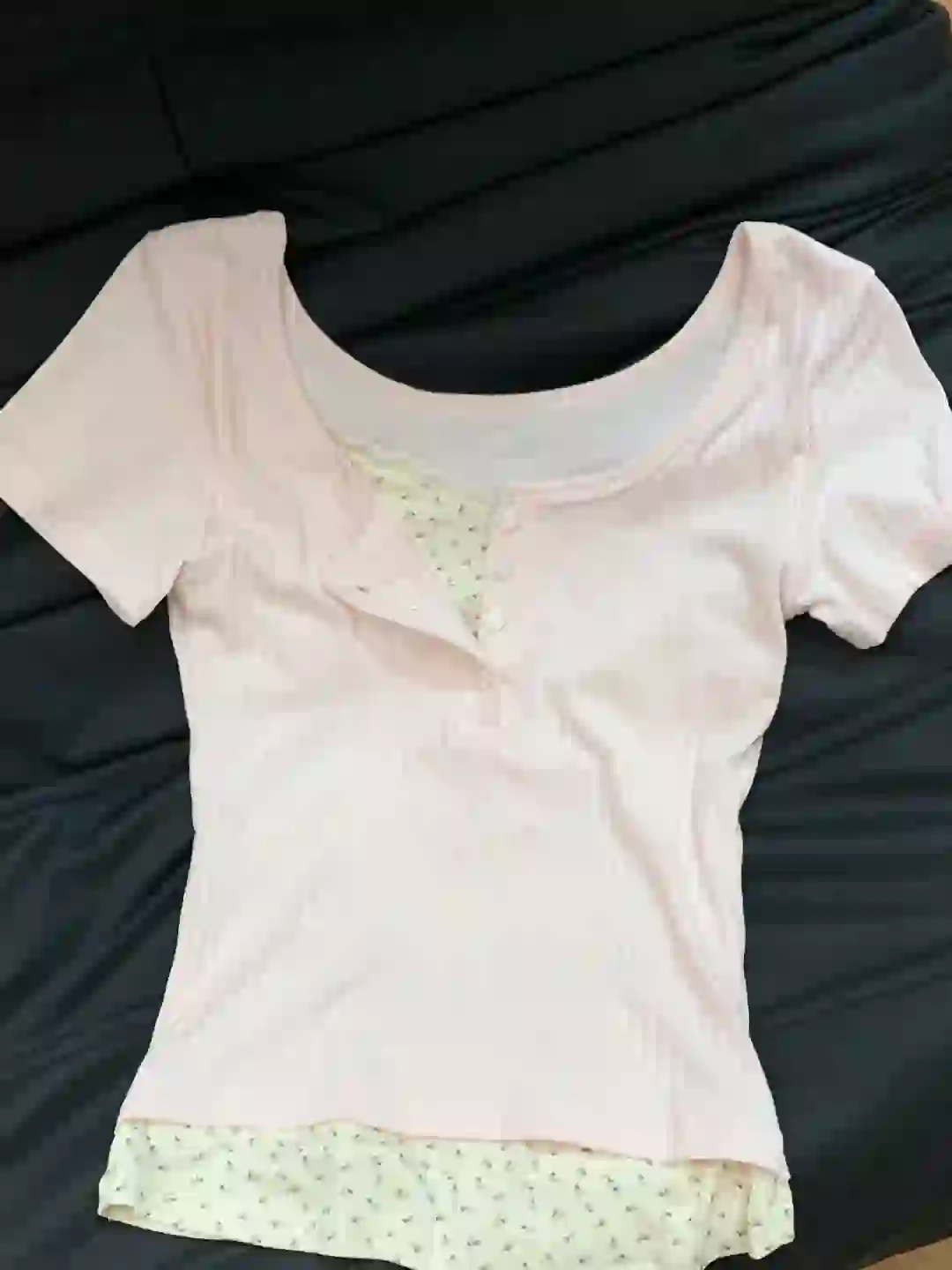 BM风🐈碎花假两件૮ .  ̫ . ა尊嘟好嫩好甜妹