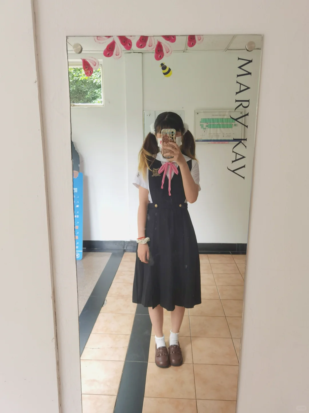 jk日记⑧：玉子穿搭但粉领绳