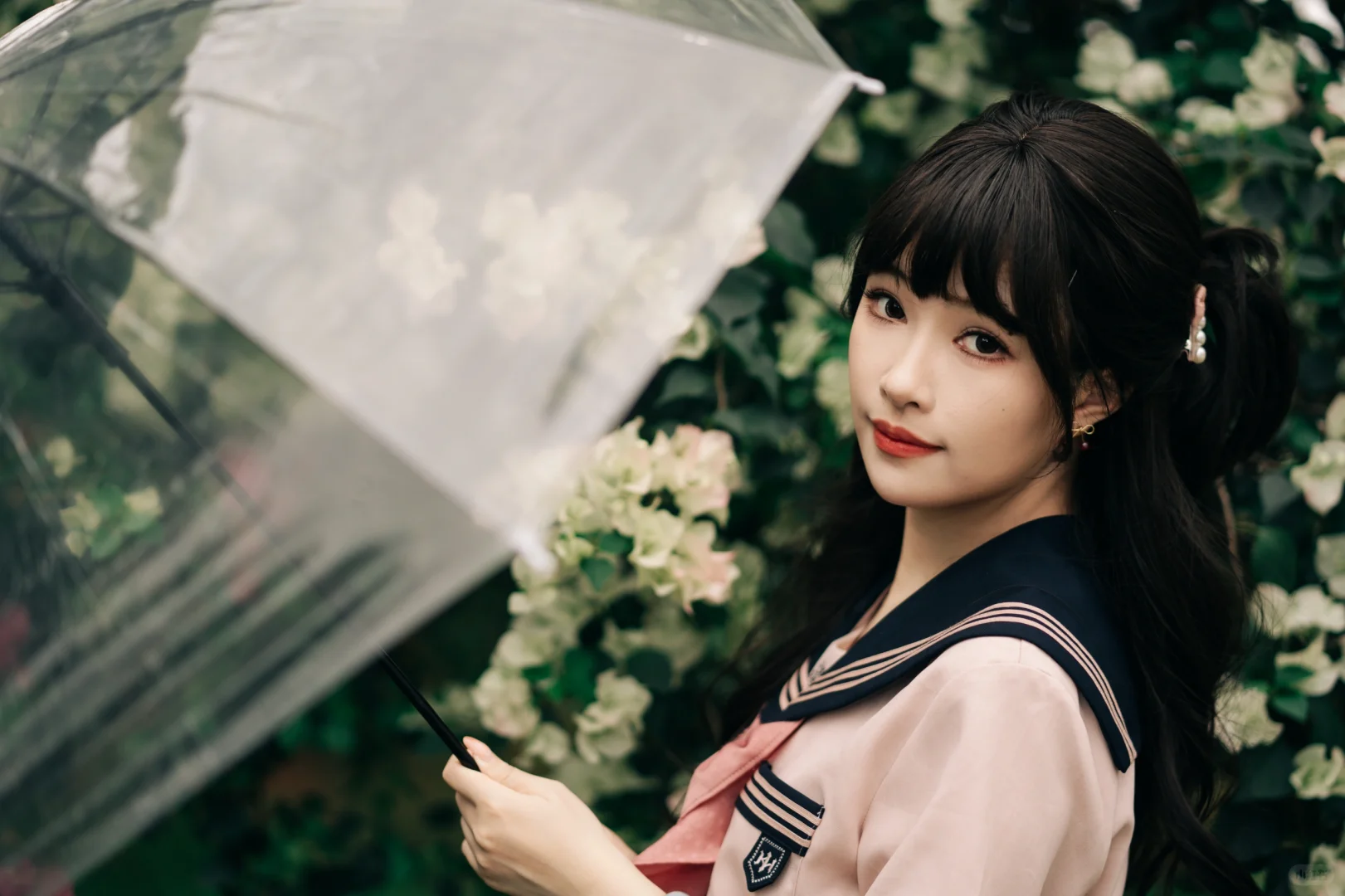 📷JK制服 | 春雨、雨を喜ぶ☔