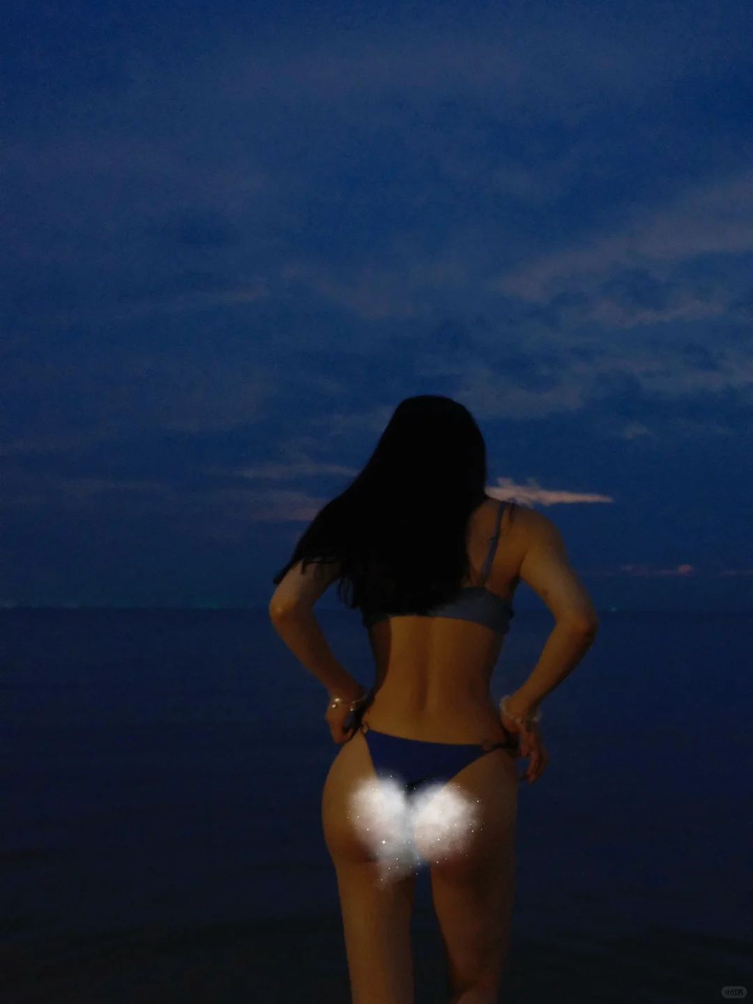 蓝色的海蓝色的我🌊