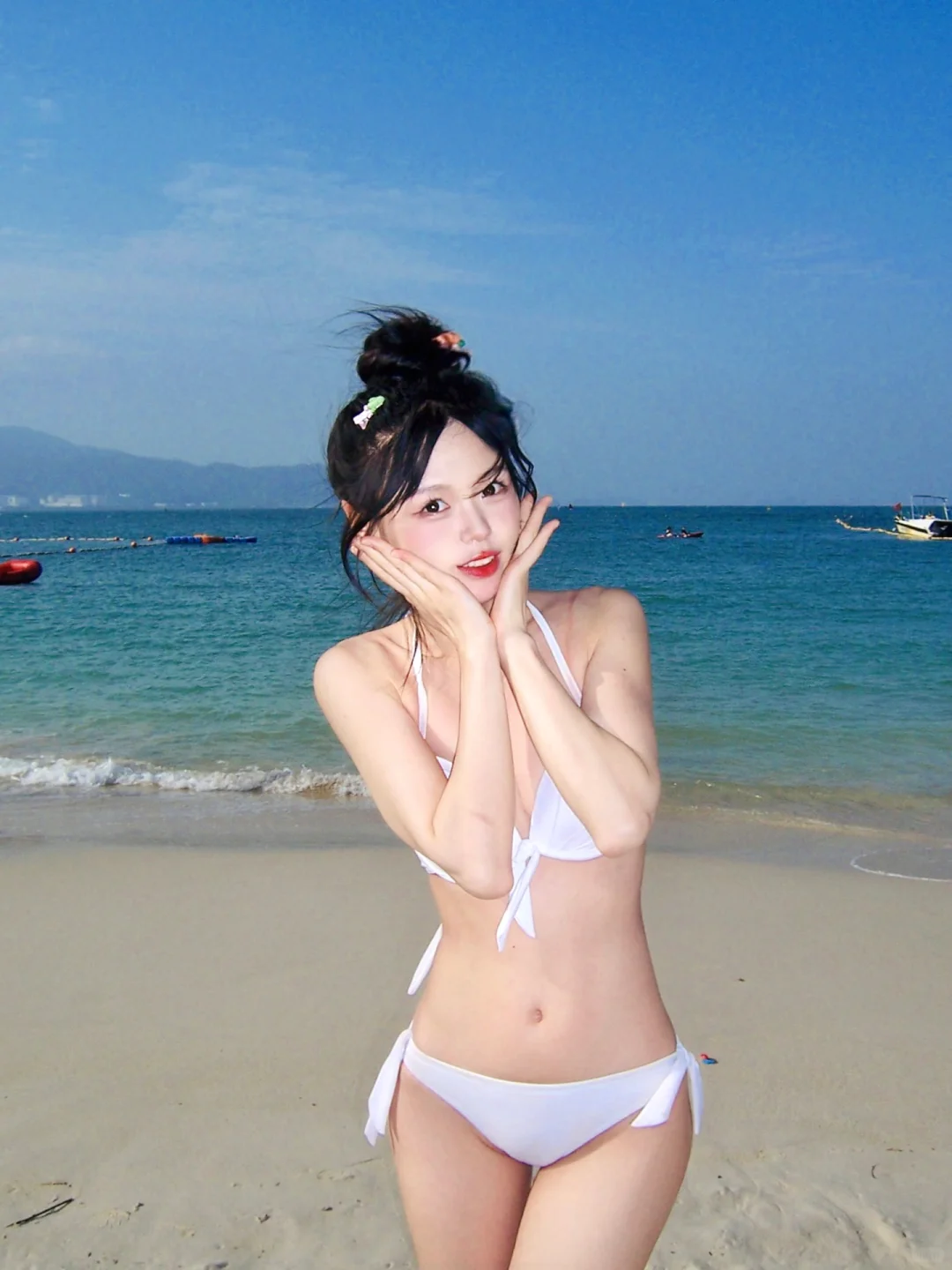 闯入了这片海⛱️海岛游度假辣妹风ccd拍照