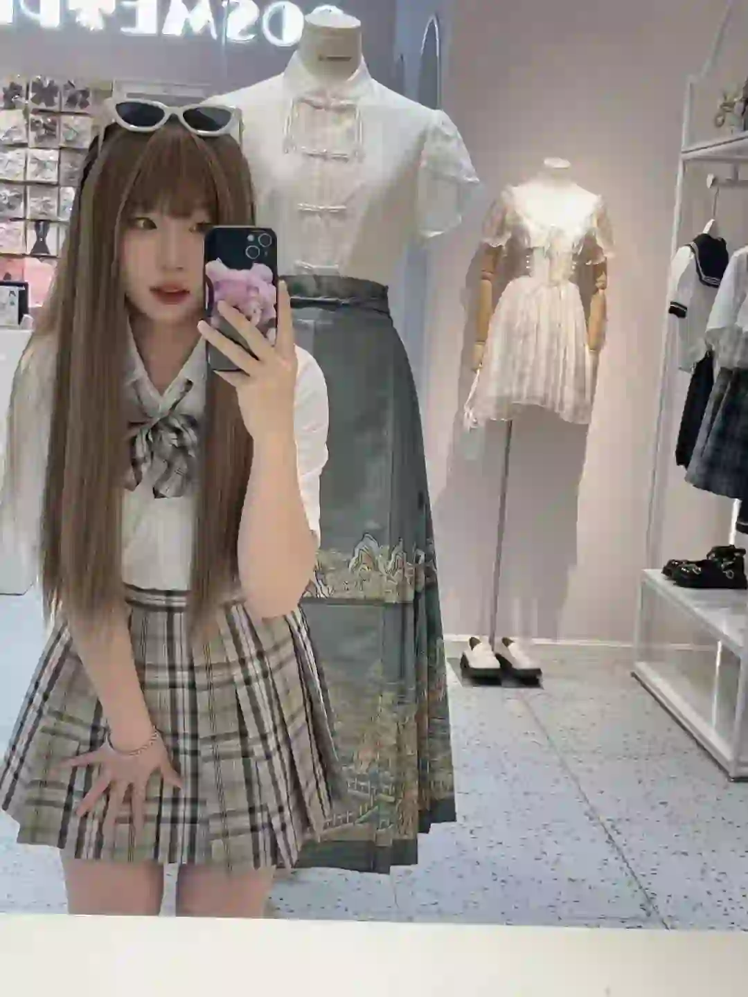 学姐风格裙