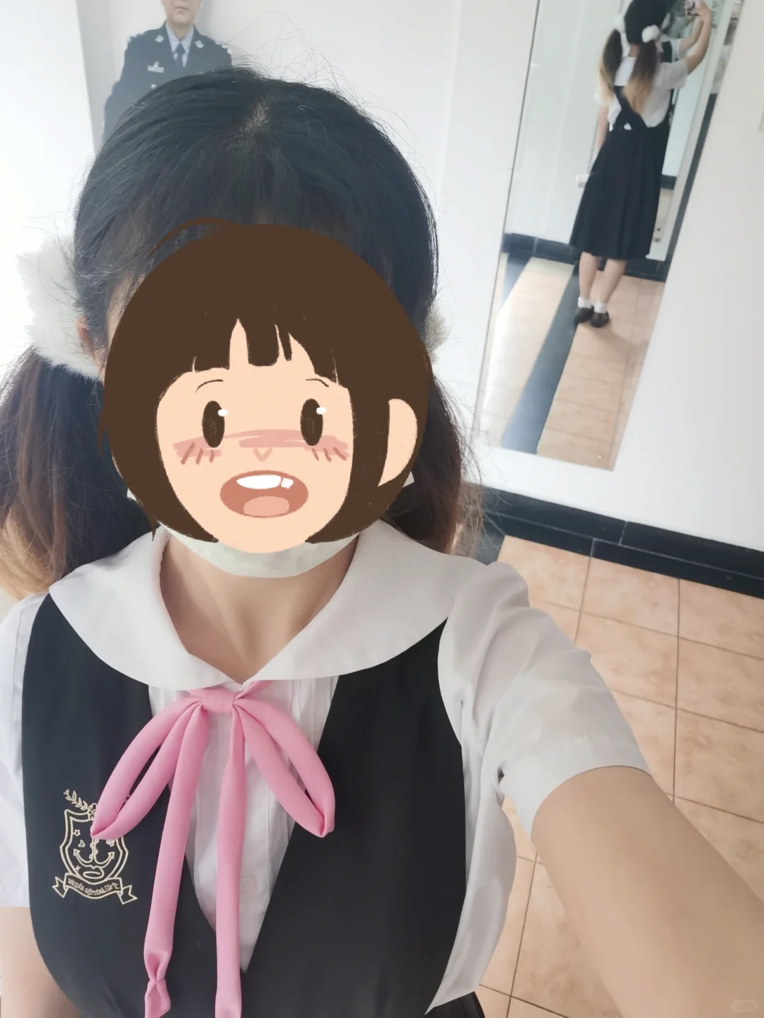 jk日记⑧：玉子穿搭但粉领绳