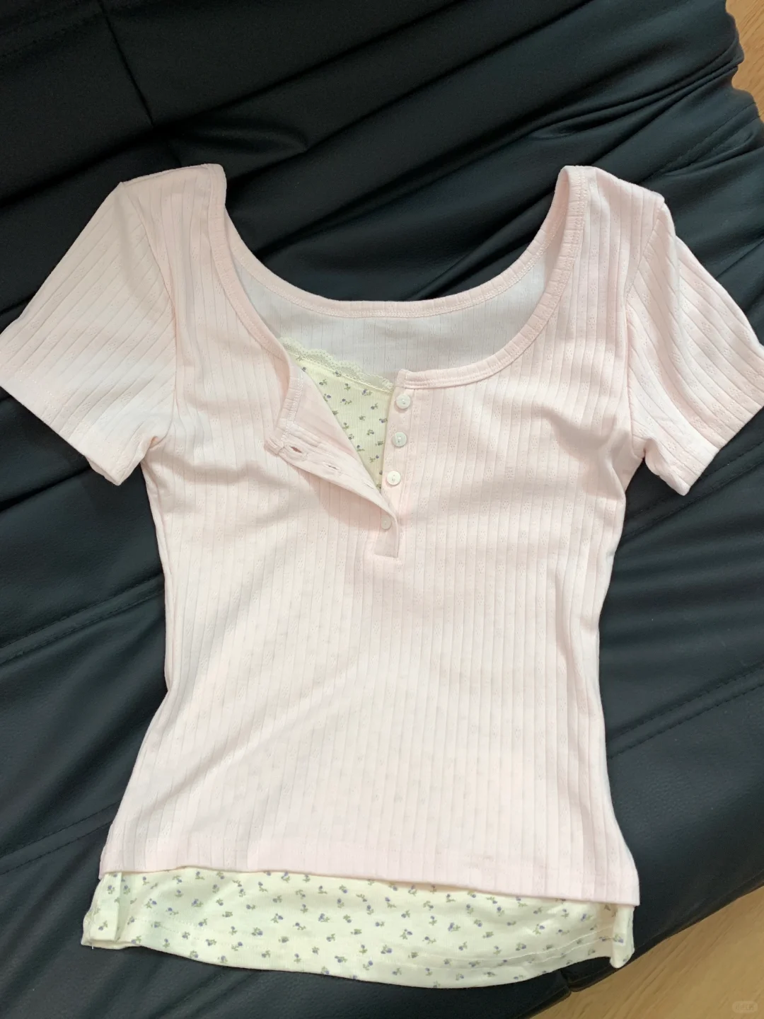 BM风🐈碎花假两件૮ .  ̫ . ა尊嘟好嫩好甜妹