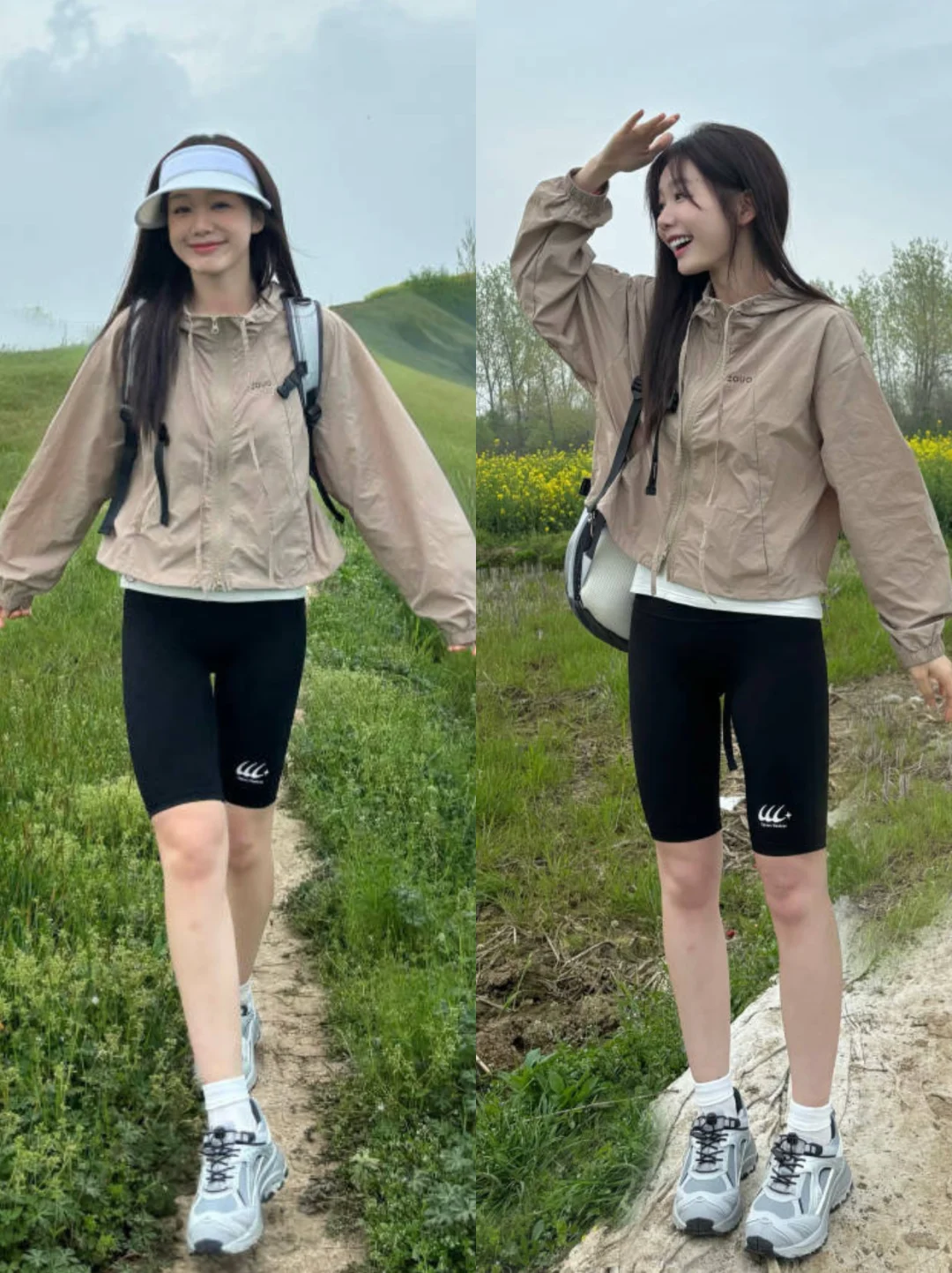 徐梦洁Jenny撞衫？甜妹把山系穿的好元气！