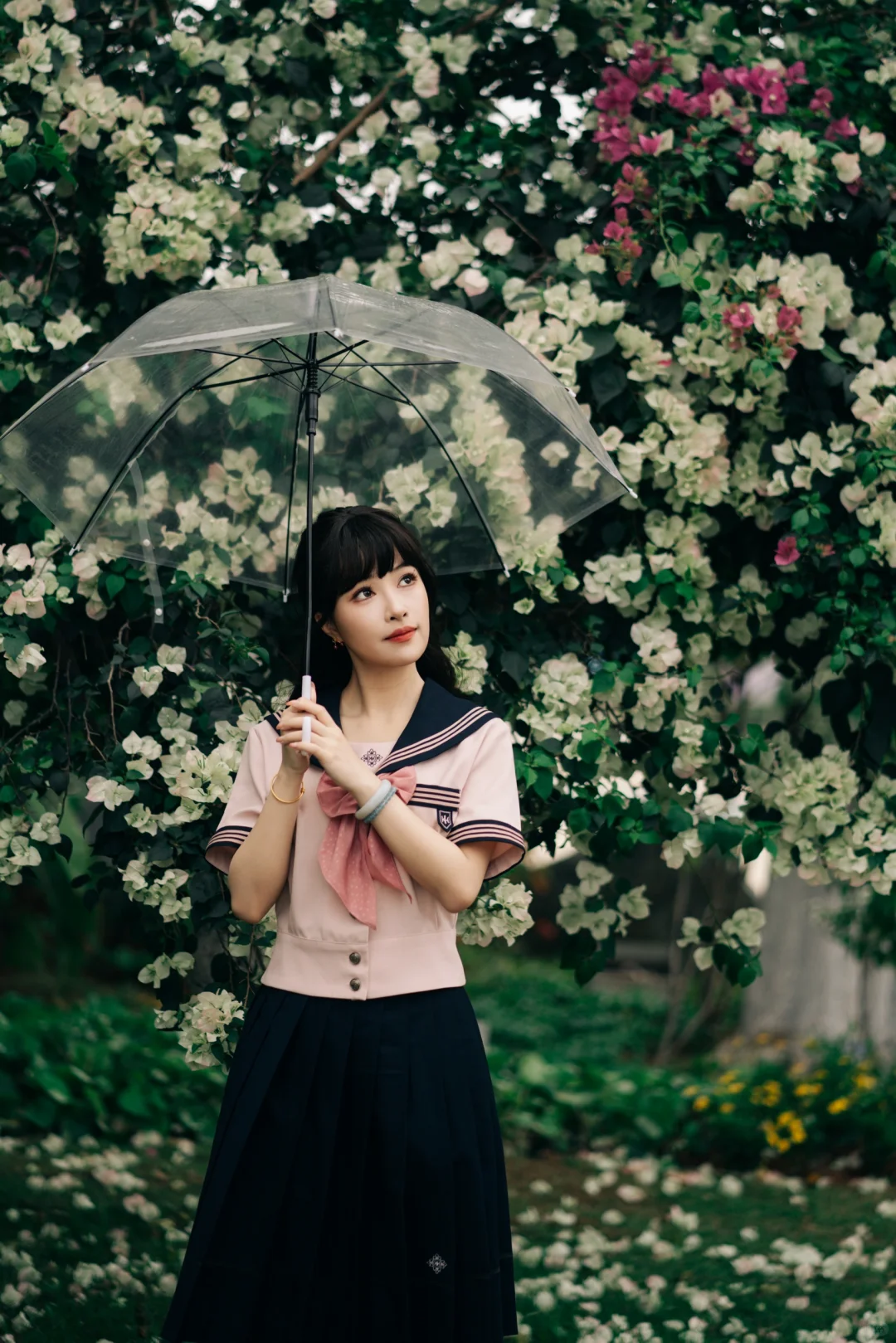 📷JK制服 | 春雨、雨を喜ぶ☔