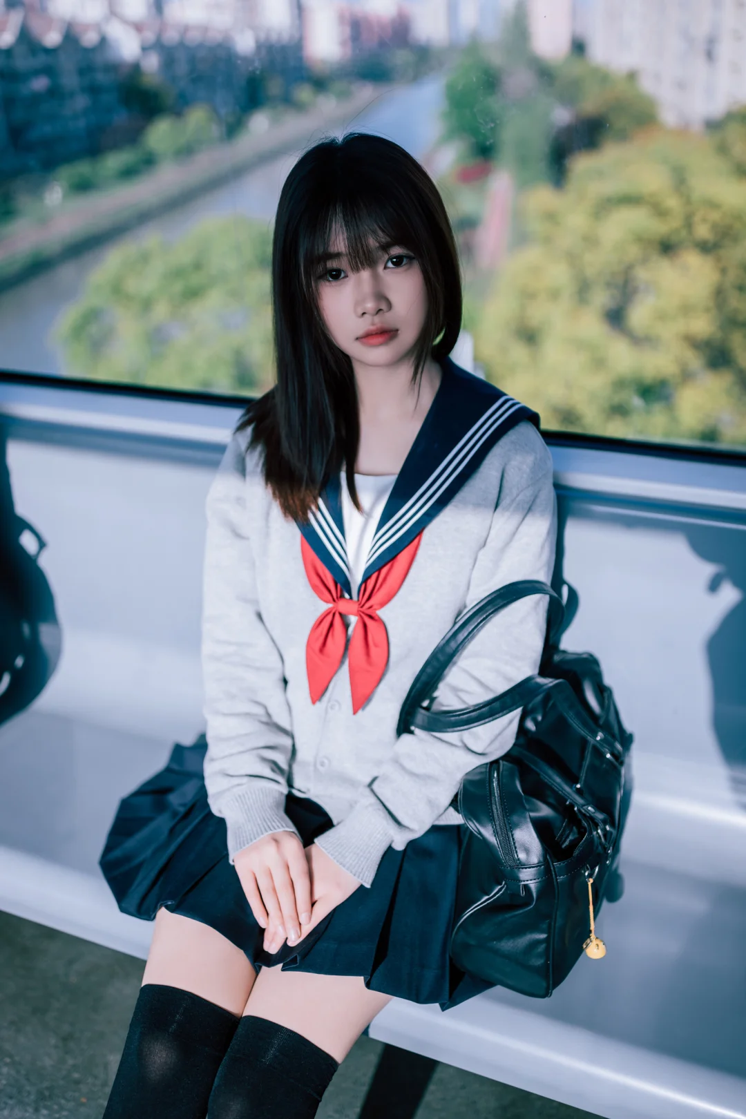 地铁JK怎么拍