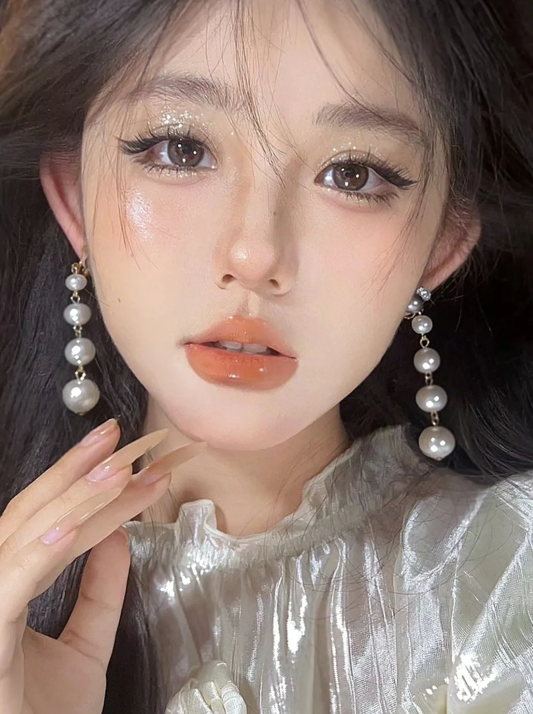 春日氛围感粉紫截断 上镜妆 约会妆 甜妹妆