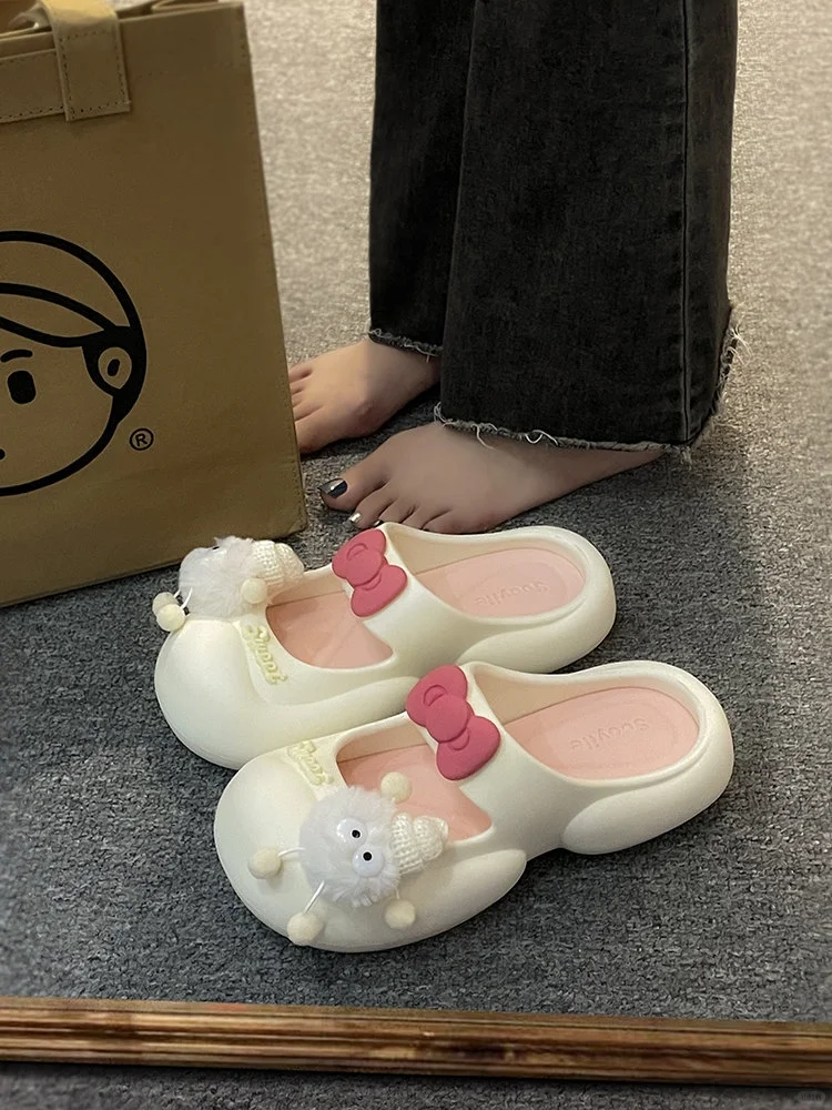 莹莹公主心❗甜妹必备！甜美公主风神仙拖鞋
