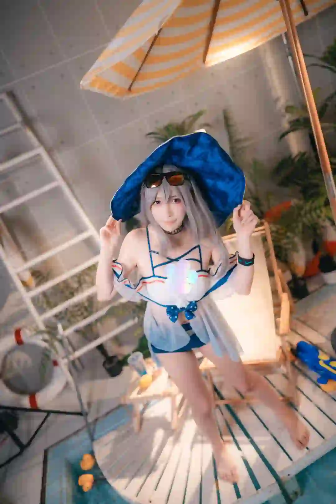 来和斯卡蒂一起玩水吧💦😋