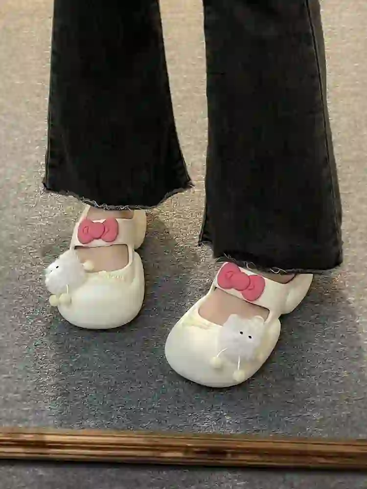莹莹公主心❗甜妹必备！甜美公主风神仙拖鞋