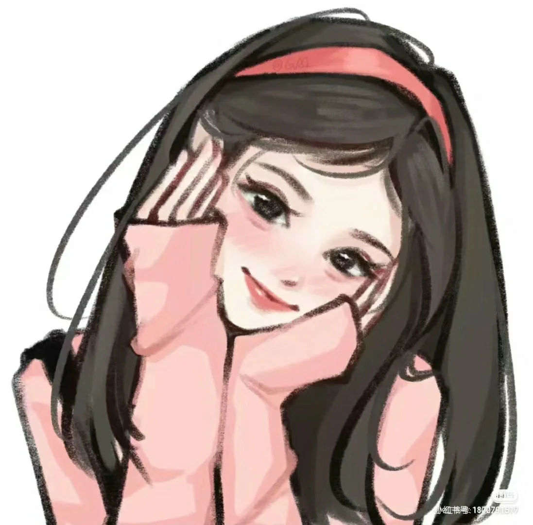 这期是甜妹头像，下一期是拽姐头像哟！