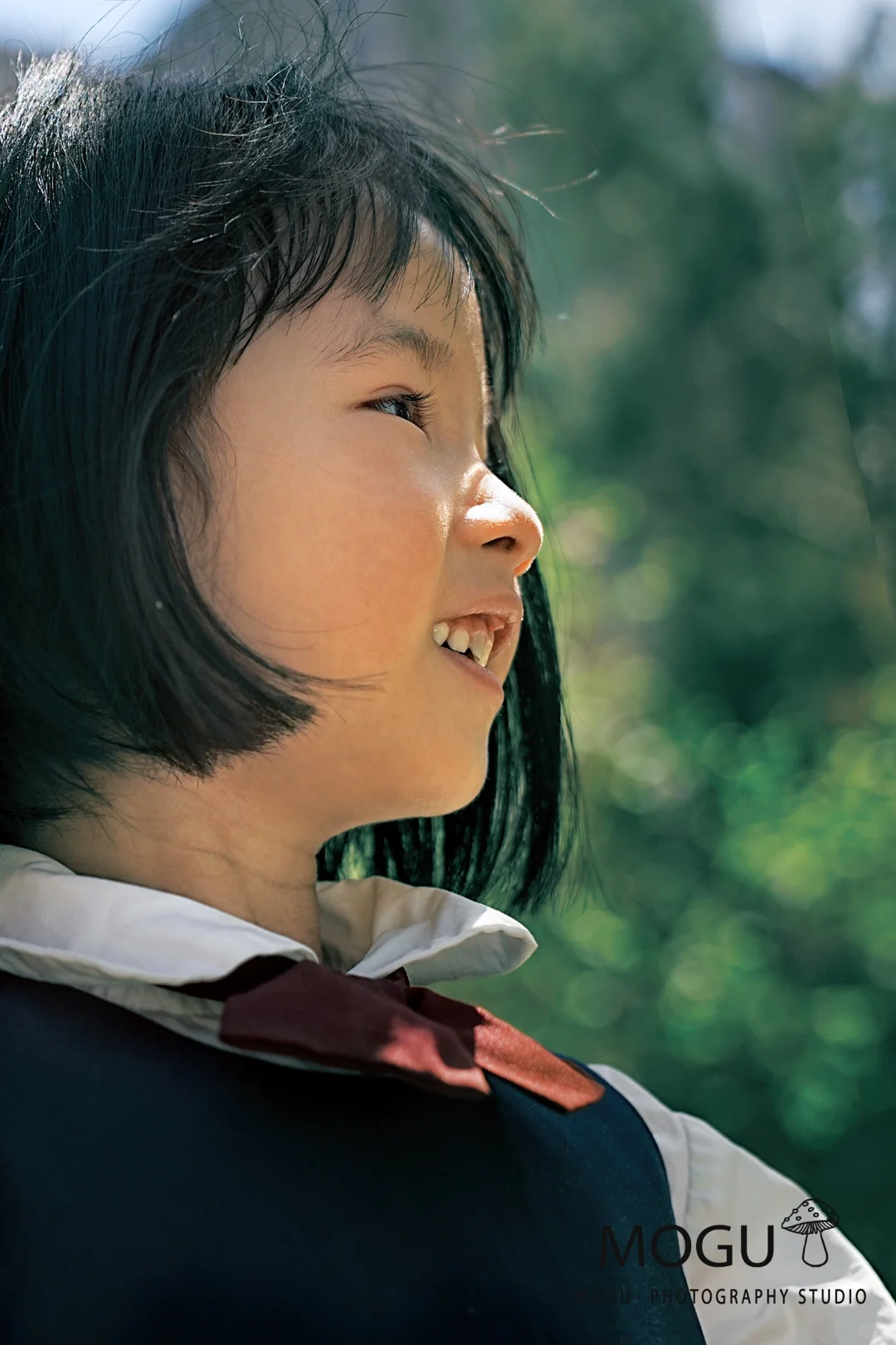 谁懂啊！这个小女孩穿JK满满日系感