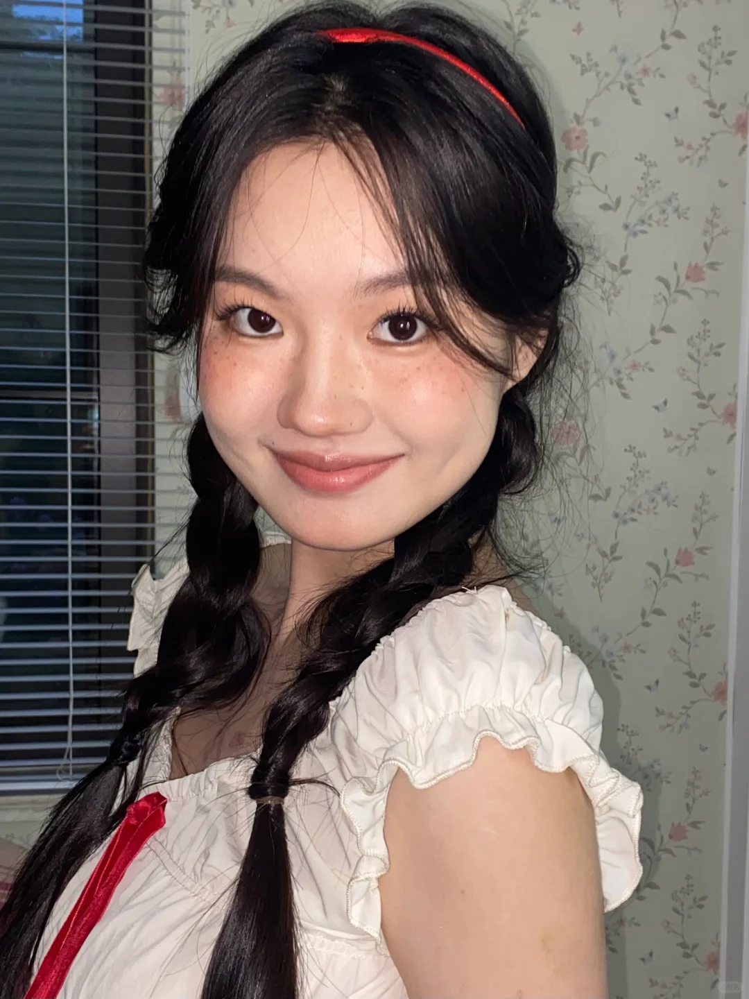 元气满满的橘棕调雀斑妆！