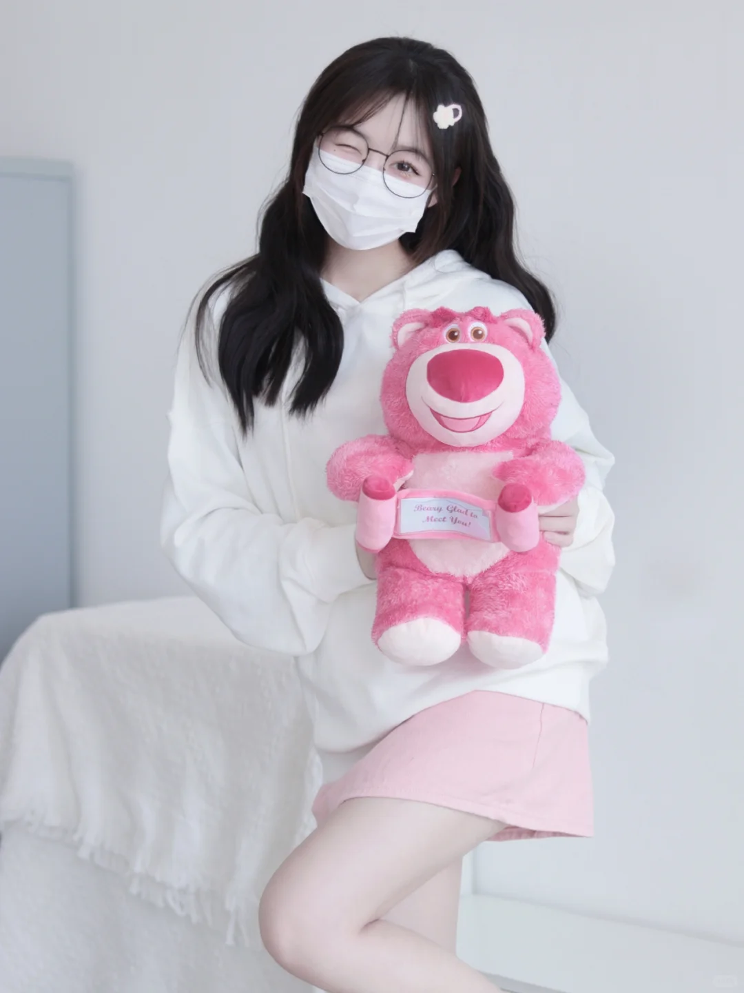今日份可爱是🍓草莓熊给滴