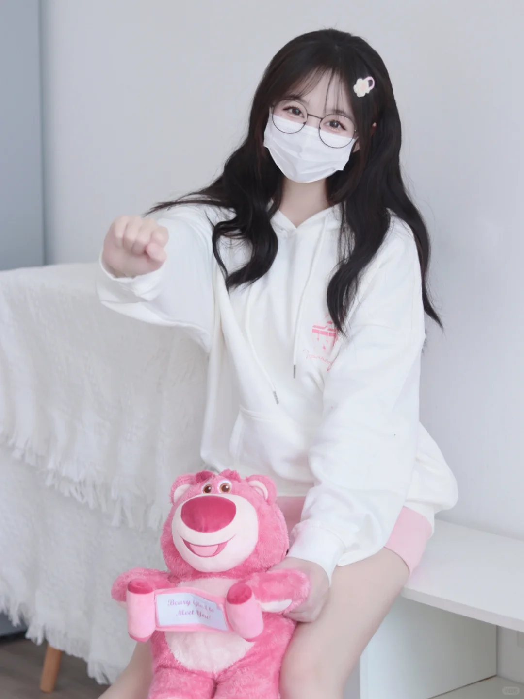 今日份可爱是🍓草莓熊给滴