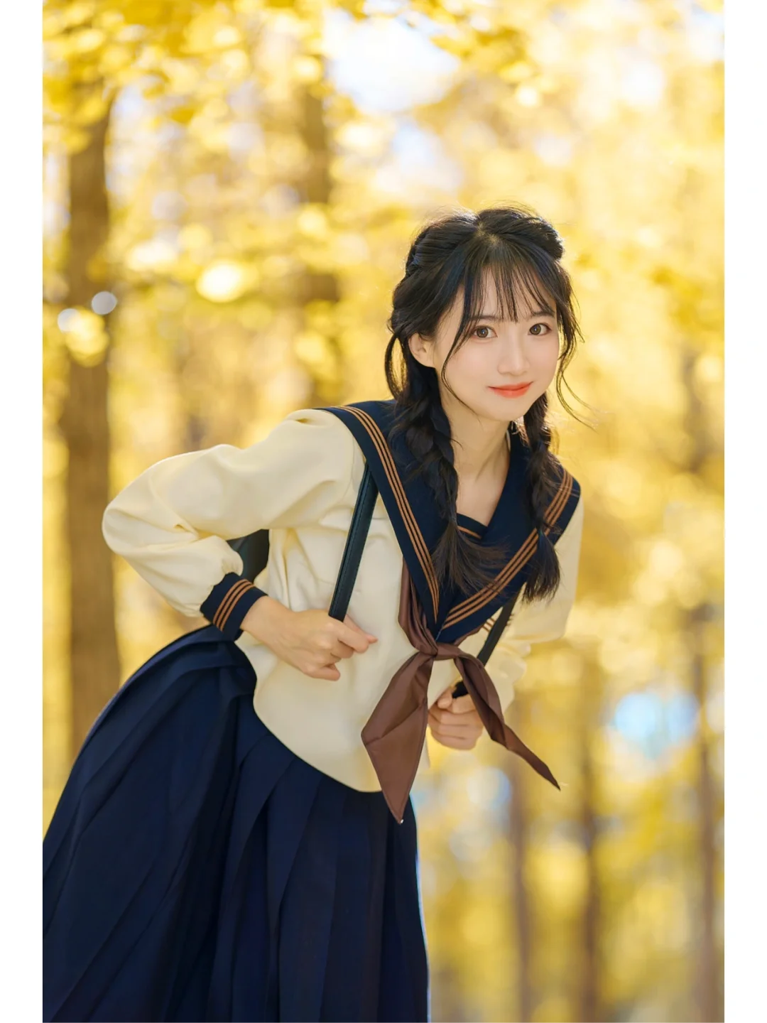 抓住了 是秋天的暖阳｜银杏拍照🍂