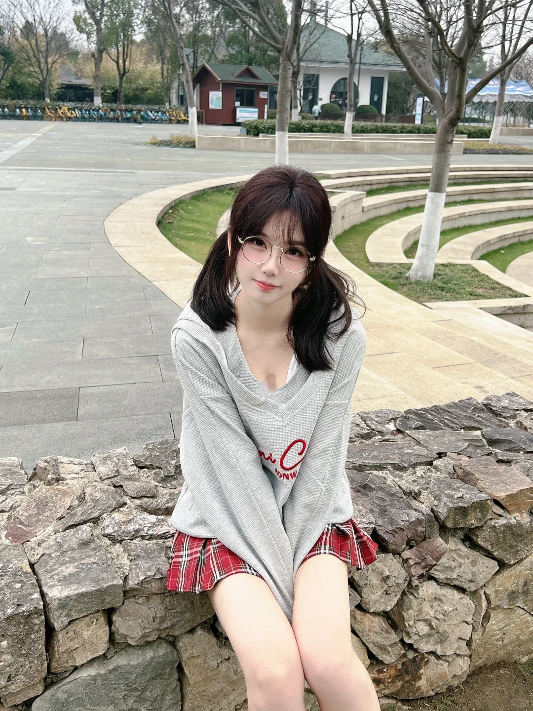 嘿嘿今天是校园甜妹穿搭！