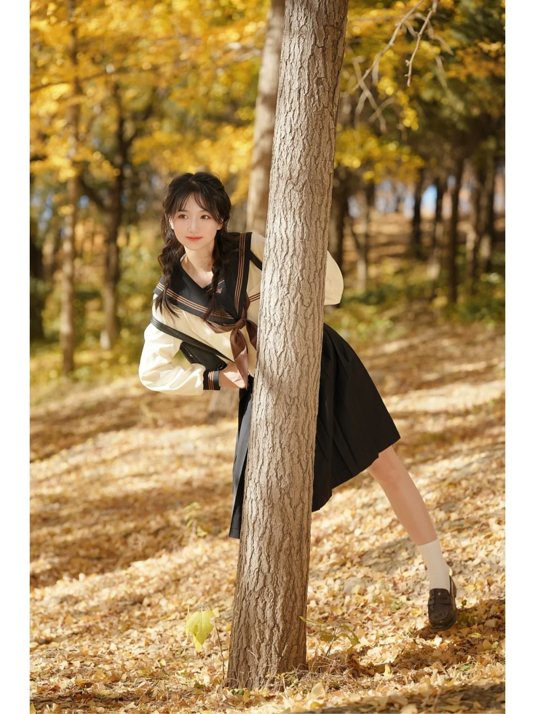 抓住了 是秋天的暖阳｜银杏拍照🍂