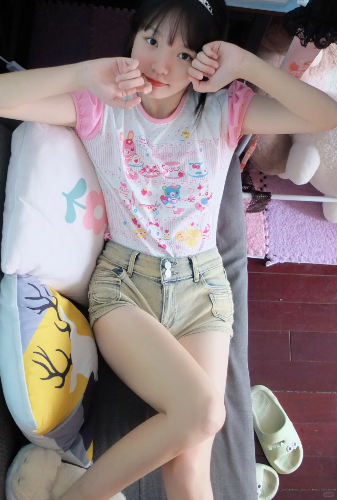显腿长的pose
