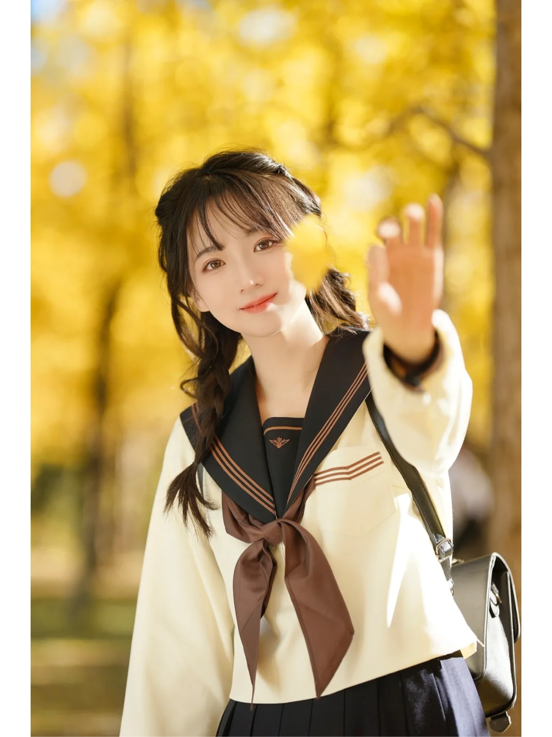 抓住了 是秋天的暖阳｜银杏拍照🍂
