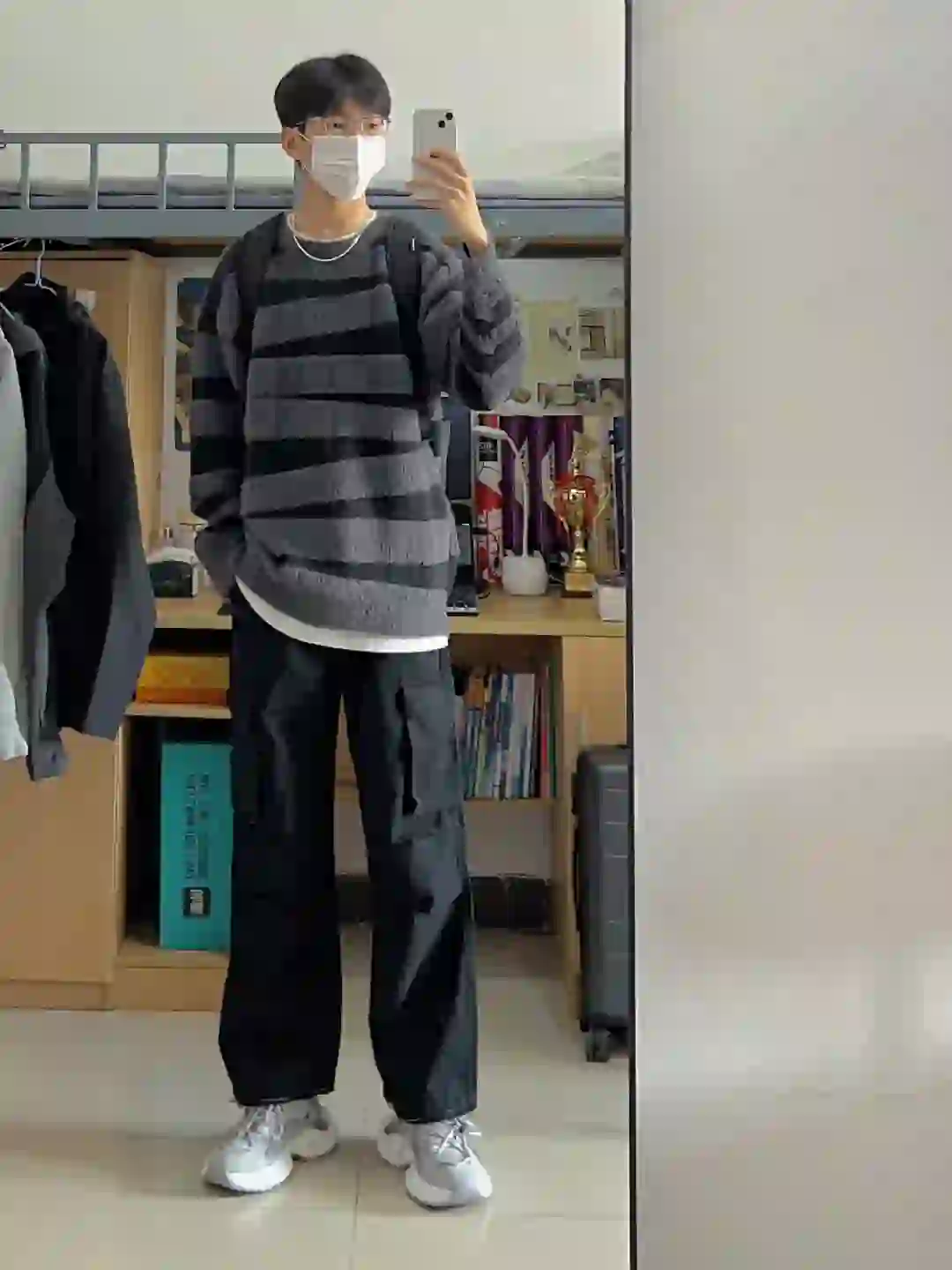 男大在校穿搭 自带慵懒感的毛衣太好看啦