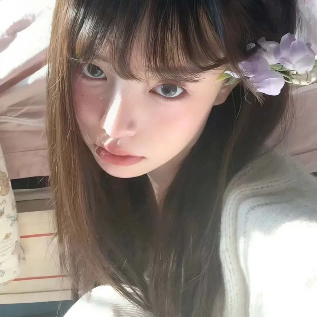 WeChat|甜妹头像 你小汁 想我没՞˶･֊･