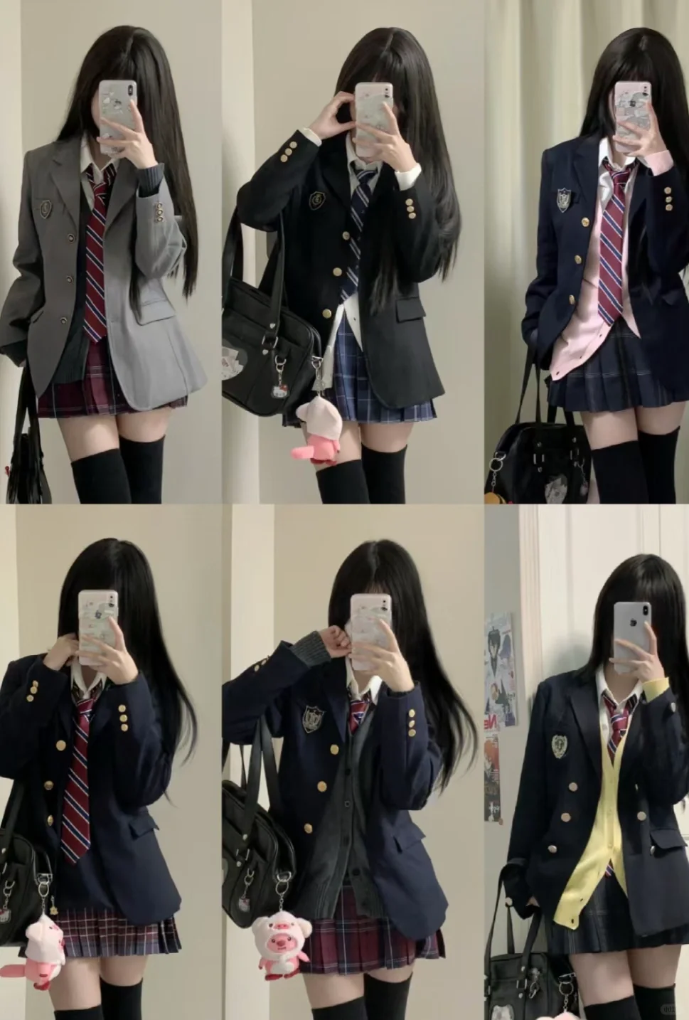 收退坑姐妹全套秋冬jk