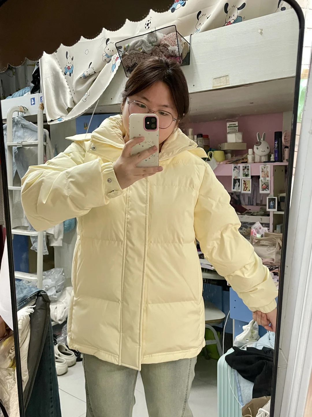 156 130斤 胖mm今日穿搭 实况