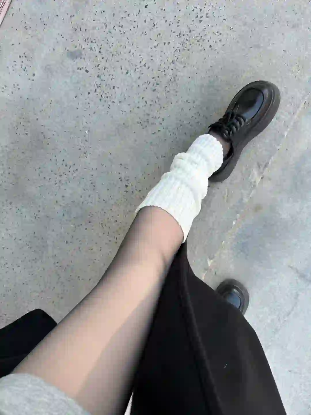我勒个豆！原来加绒黑丝可以这么自然！！！