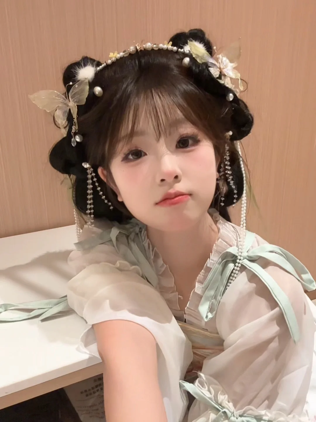 他们说像慕瑶和妙妙生的