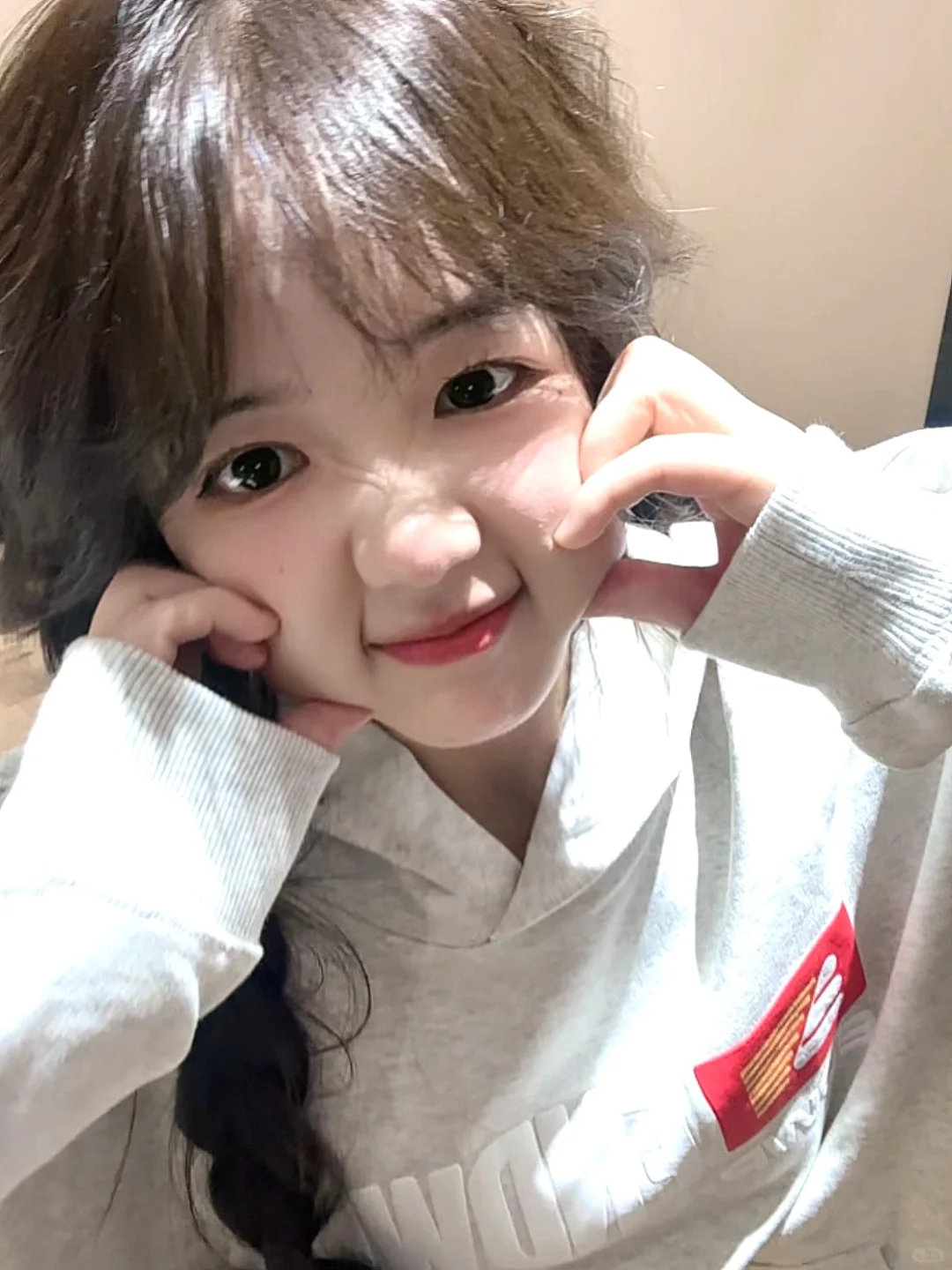 圆脸双麻花辫太可爱啦！甜度拉满