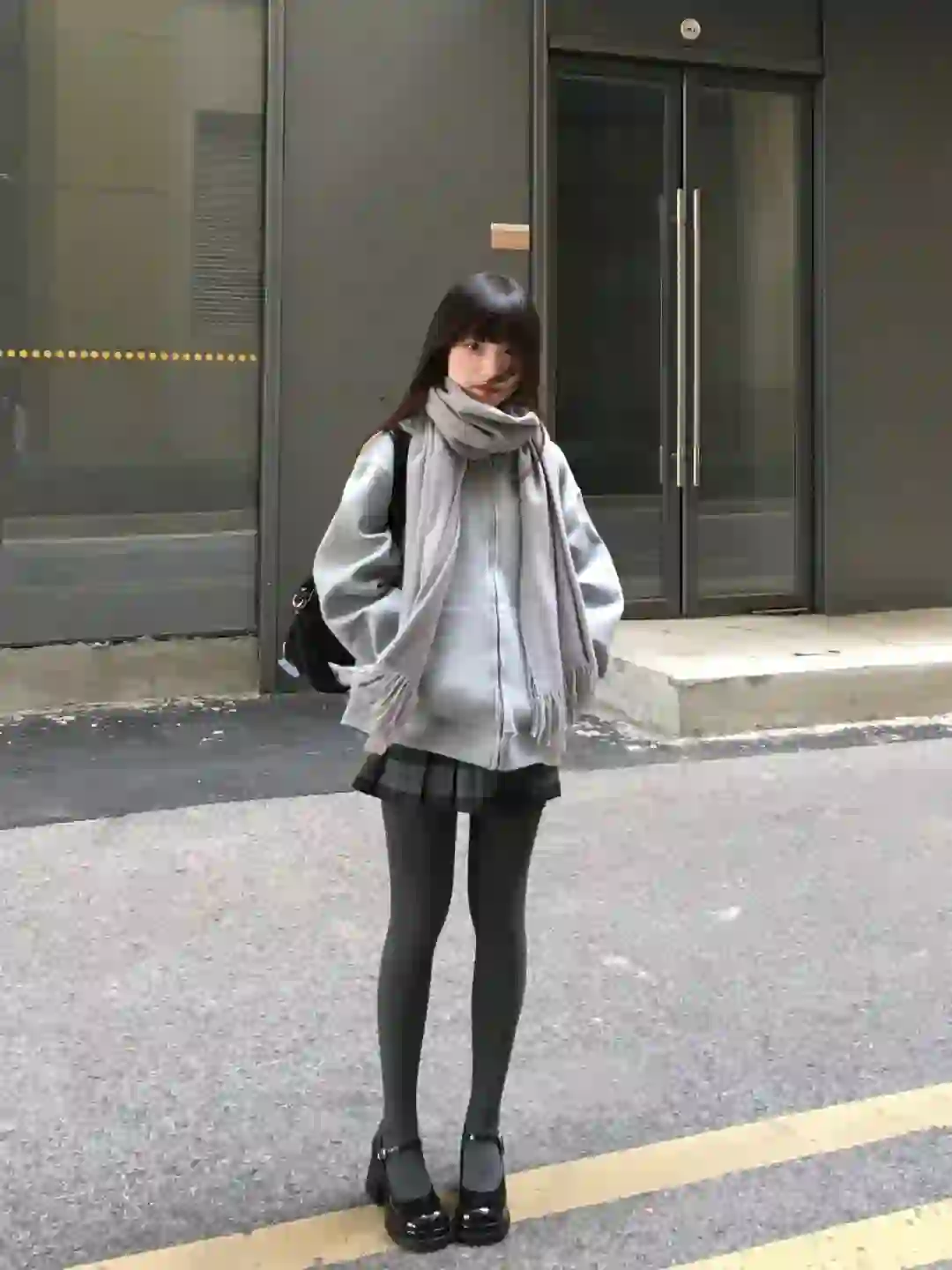 灰色的天