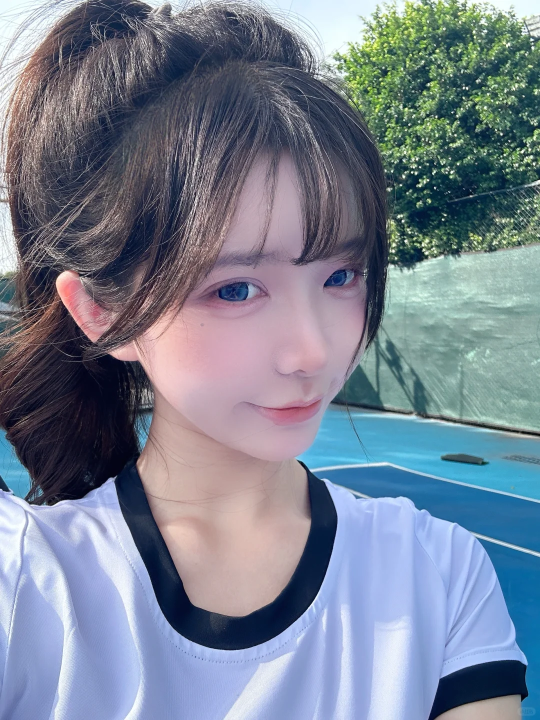 甜妹大头照