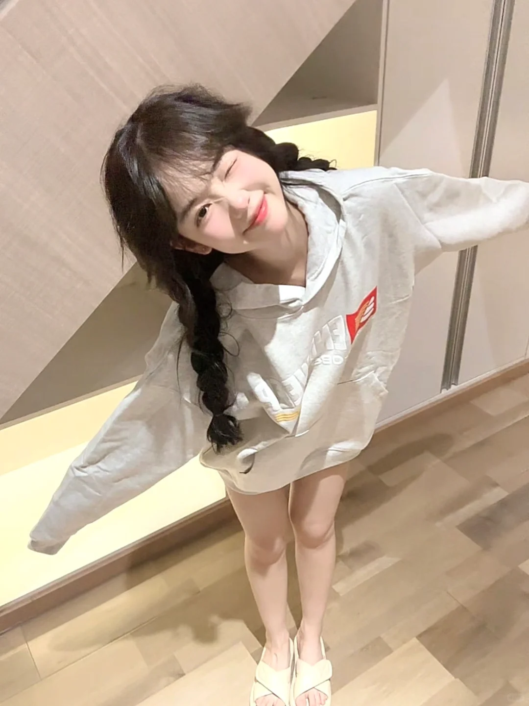 圆脸双麻花辫太可爱啦！甜度拉满