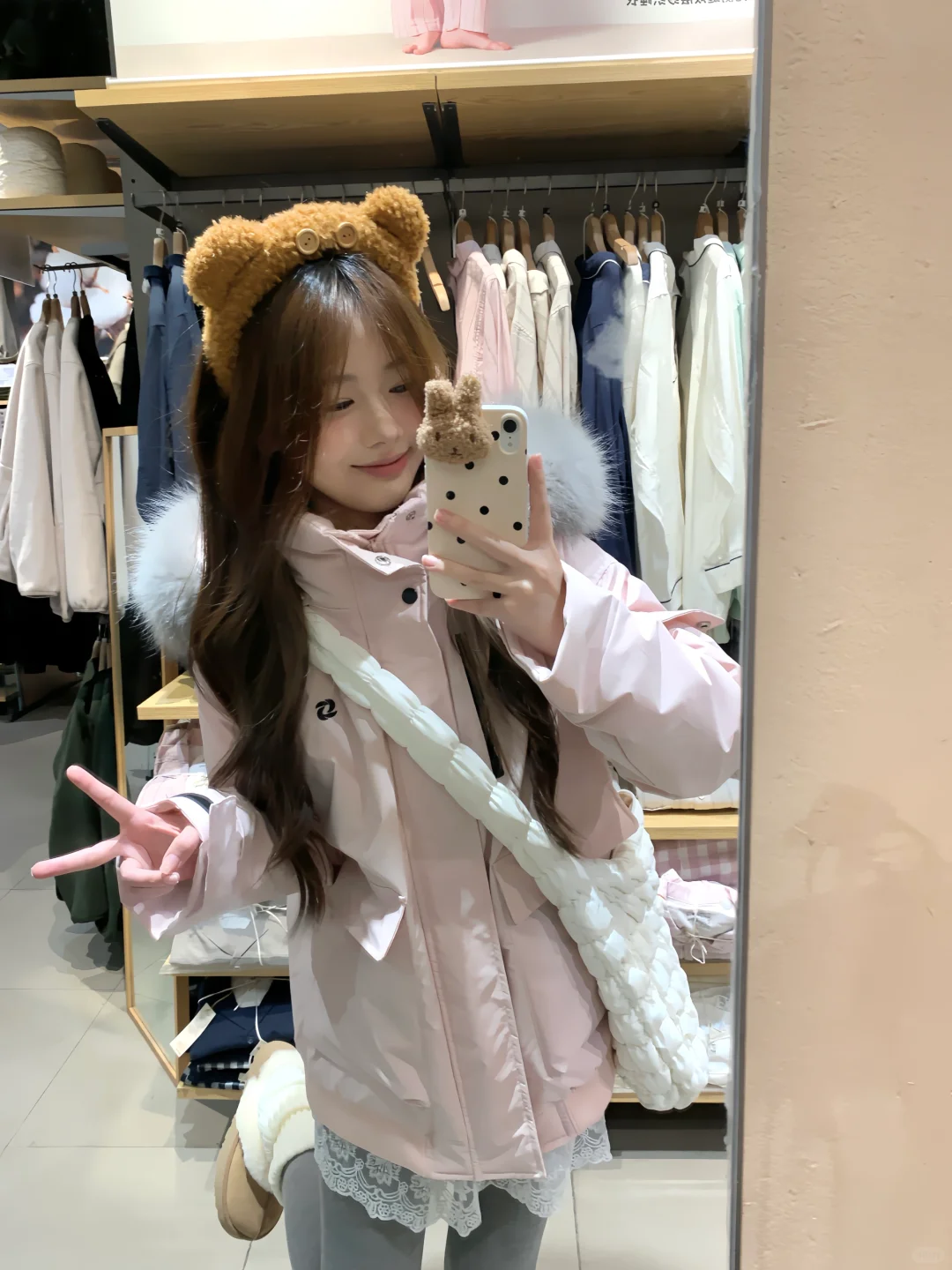 🍛•᎔•🥄 羽绒服冬季甜妹穿搭～