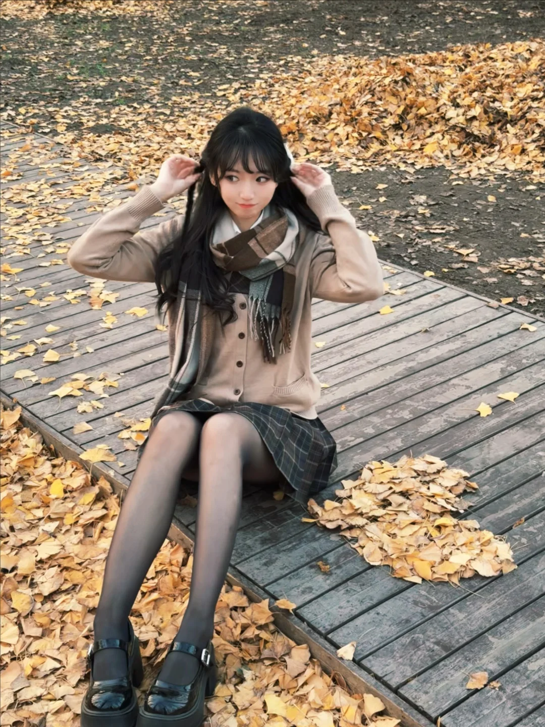 落叶都是爱你的形状🍂🤎
