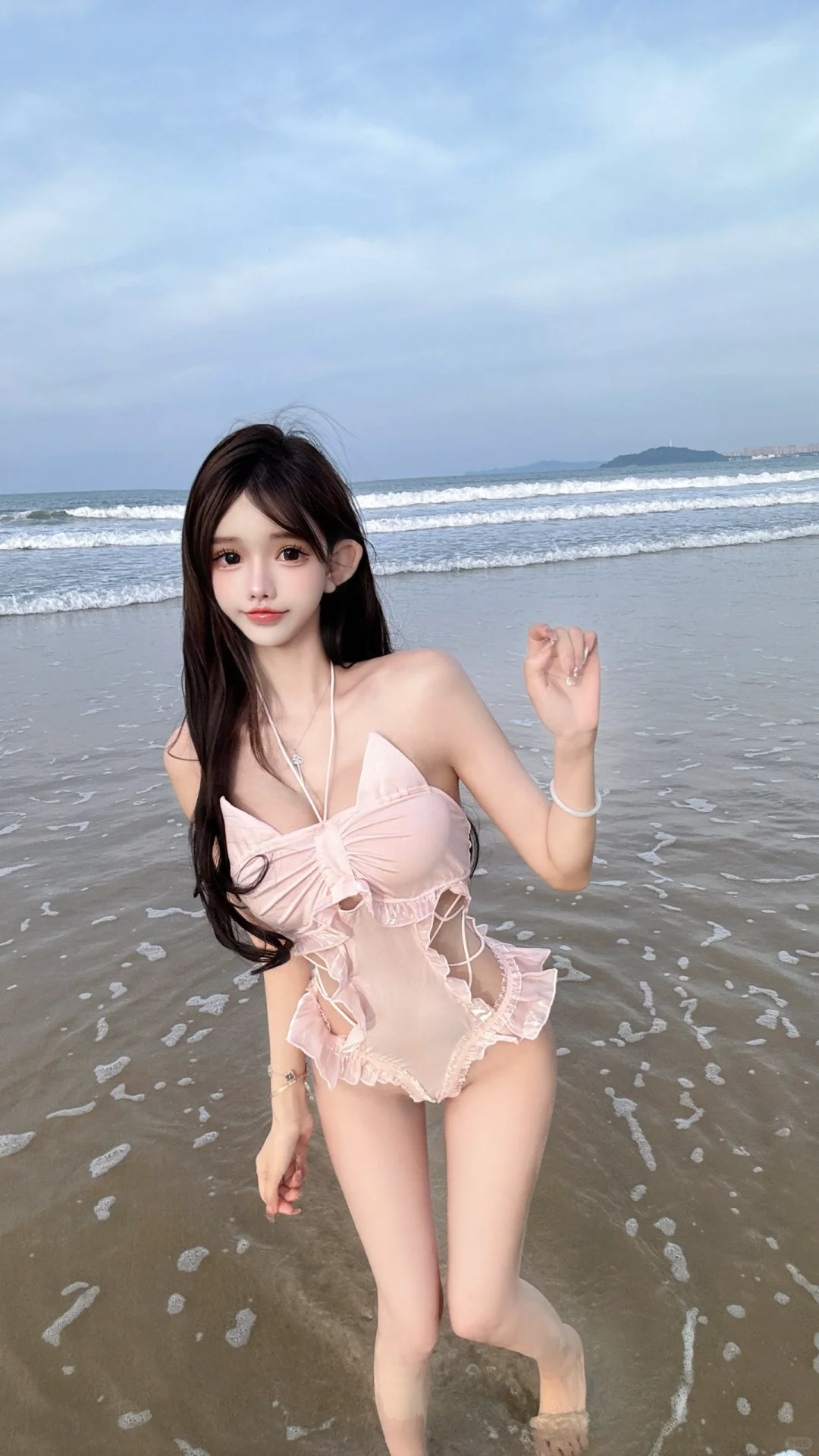 甜妹与海