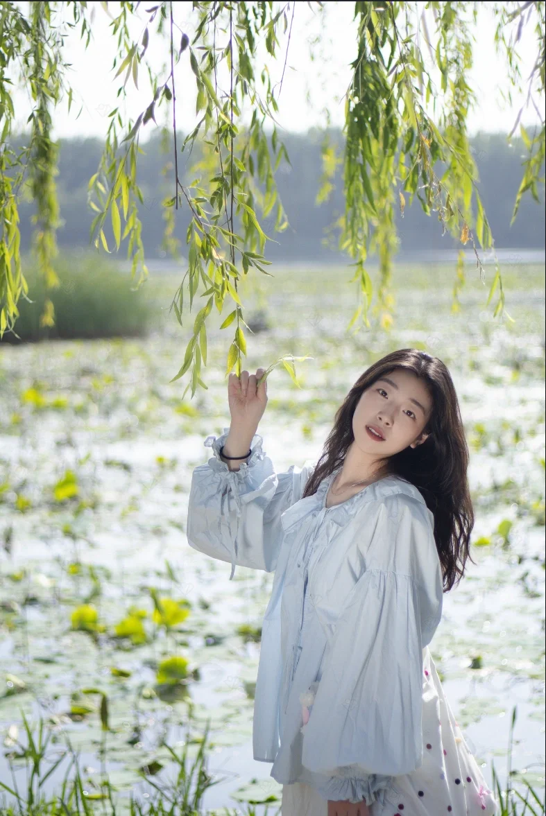 邯郸约拍，森系少女风