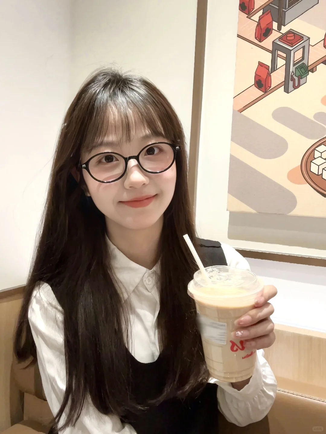 朋友说我笑起来更可爱