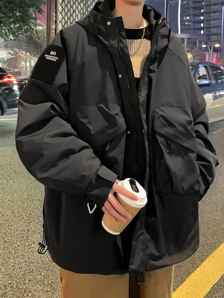 300斤胖子冲锋衣❗美式宽松加大码夹克外套